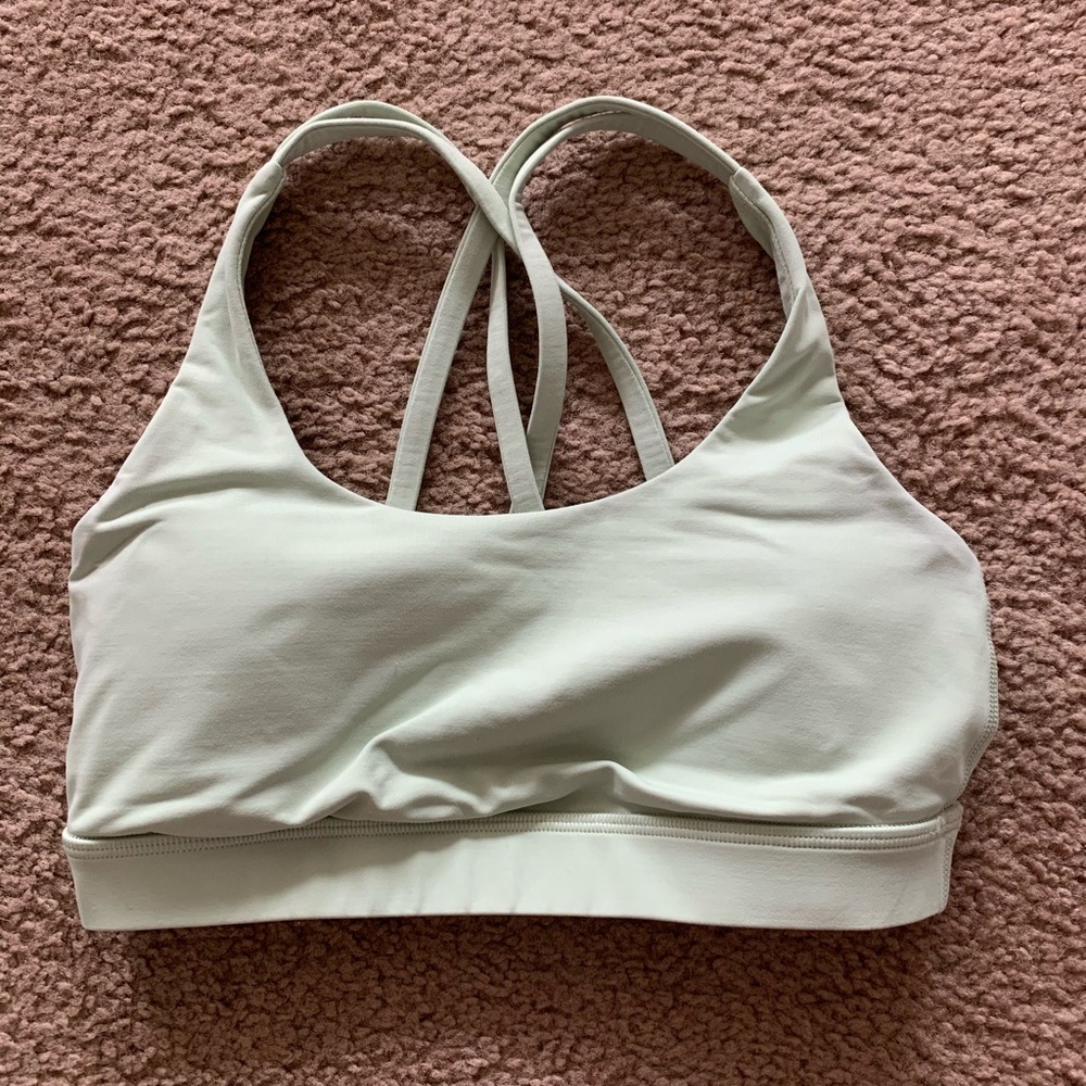 Mint Green Lululemon Sports Bra
